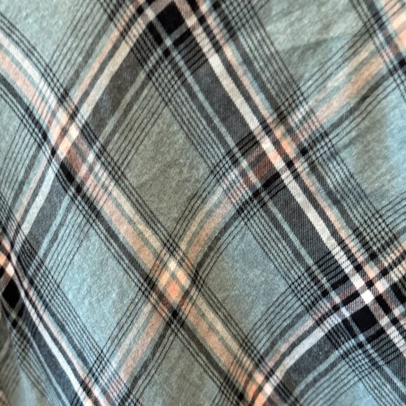 J. Jill Tartan Plaid Short Sleeve Top - Picture 4 of 5